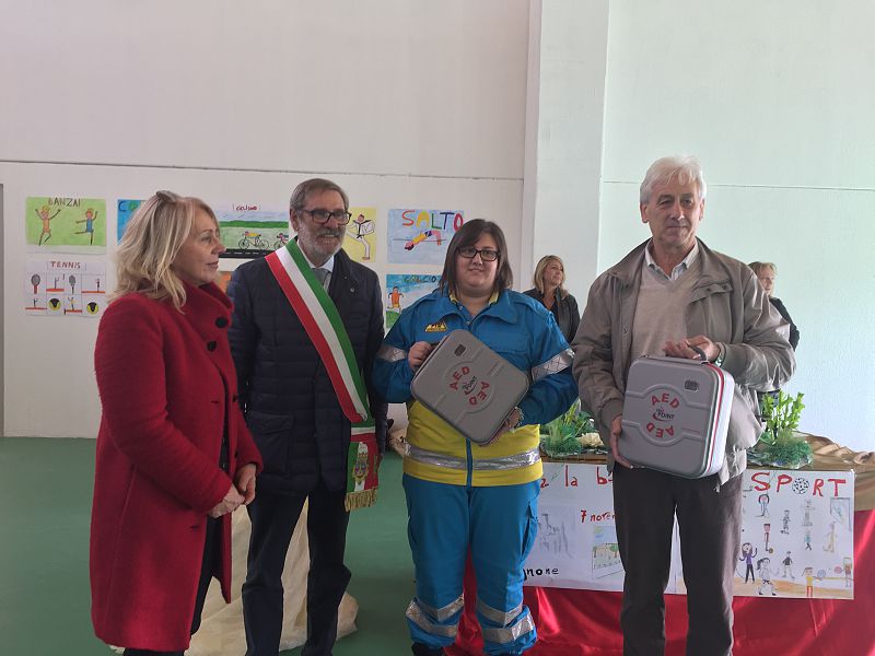 Due defibrillatori per salvare la vita dei&nbsp;bambini